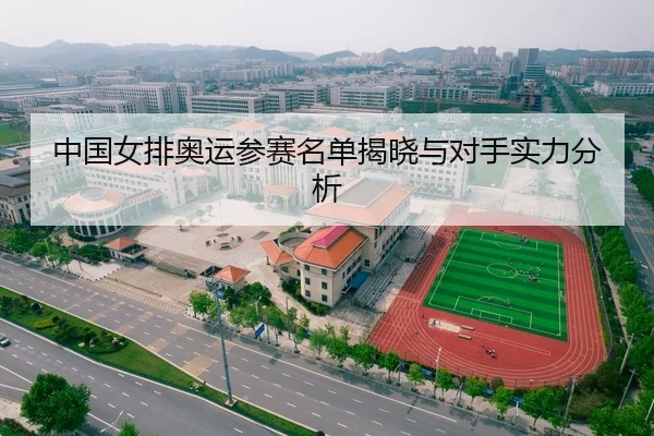 中国女排奥运参赛名单揭晓与对手实力分析